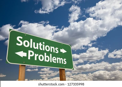 problem and solution roadd sign